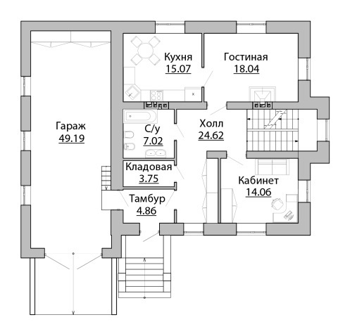 План этажа