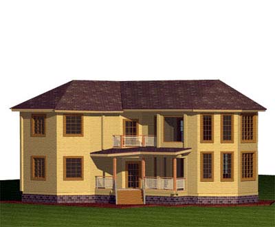 Проекты деревянных домов от 200 м/кв